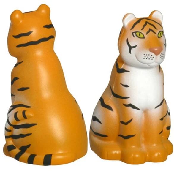 Sitting Tiger Stress Balls