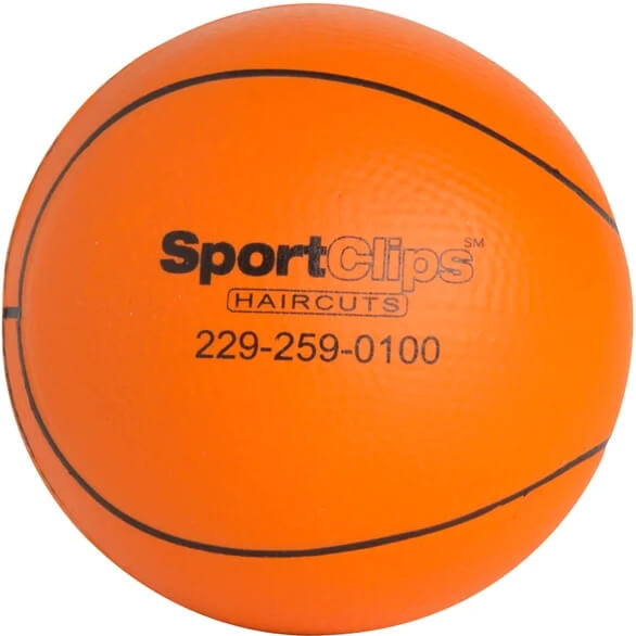 Slow Return Foam Basketball Stress Relievers