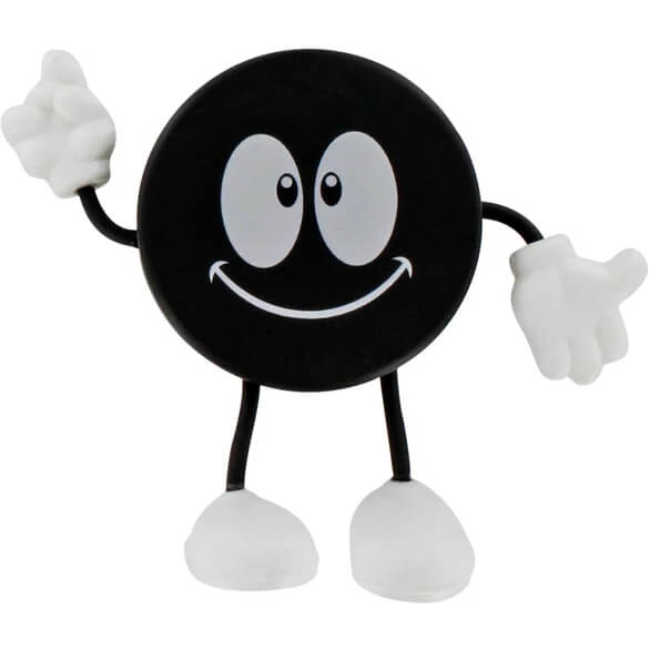 Hockey Puck Figure Stress Balls