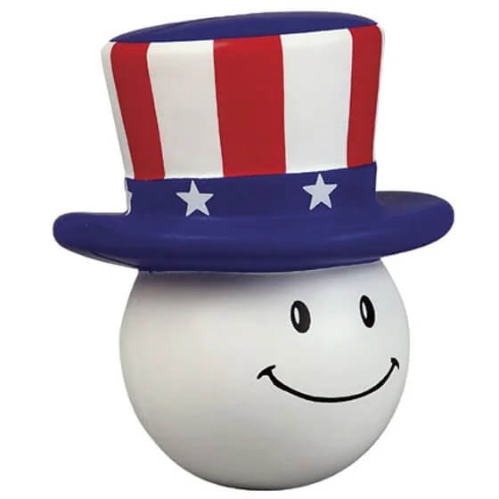 Patriotic Mad Cap Stress Balls