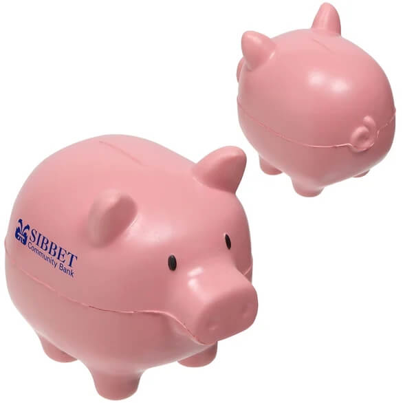 Piggy Bank Slo-Release Serenity Stress Balls