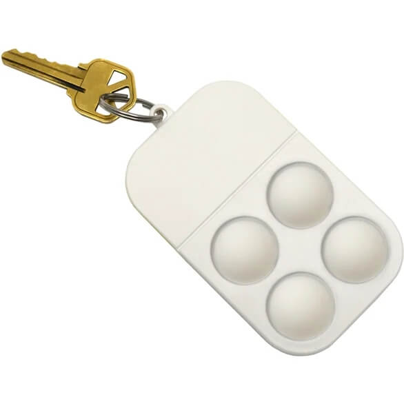 Quad Fidget Popper Keychains