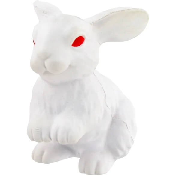 White Rabbit Stress Toys