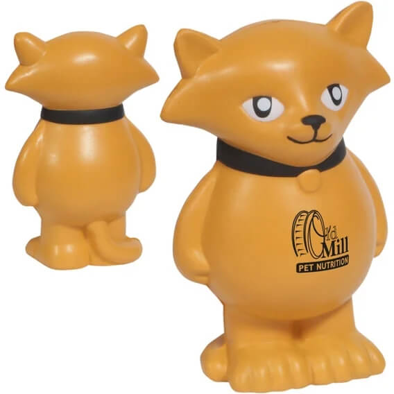 Cartoon Cat Stress Balls