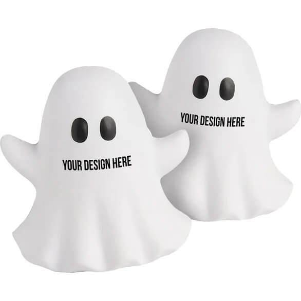 Ghost Emoji Stress Relievers