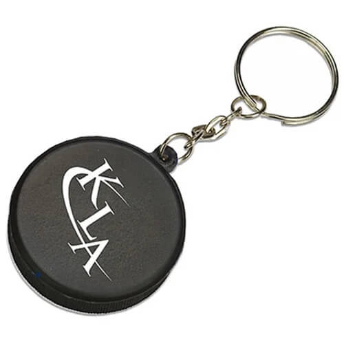 Mini Hockey Puck Stress Reliever KeyTags