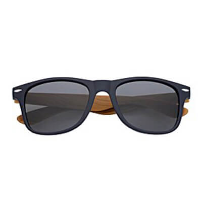 Wood Grain Beach Sunglasses - Sides