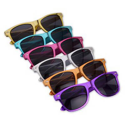 Risky Business Sunglasses - Metallic