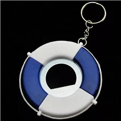 Lifesaver Bottle Opener Keychain