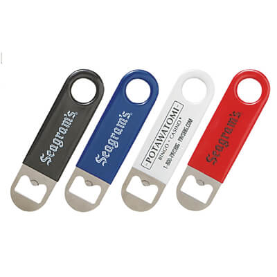 Mini Vinyl Wrapped Paddle Style Bottle Opener