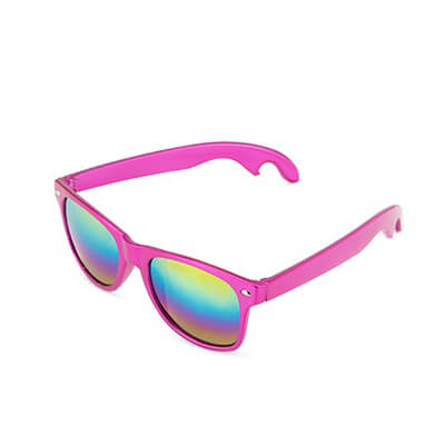 Pink Bottle Opener Sunglasses by Blush