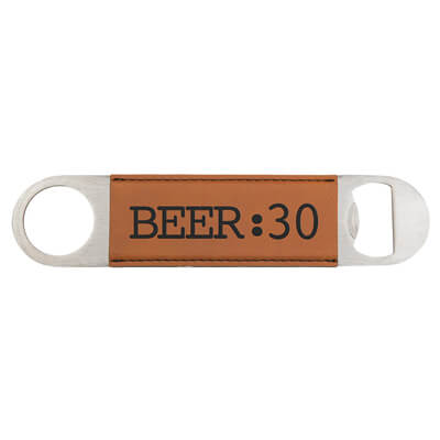 Rawhide Leatherette Bottle Opener