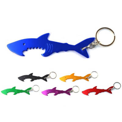 Shark Bottle Opener Keychain