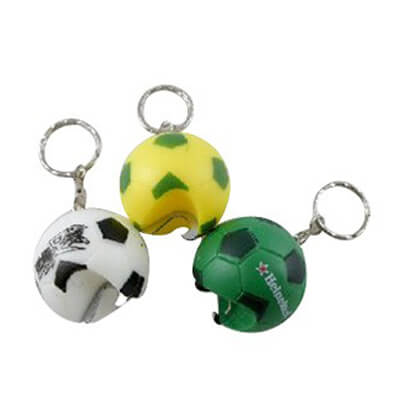 Soccer Bottle Opener Key Ring