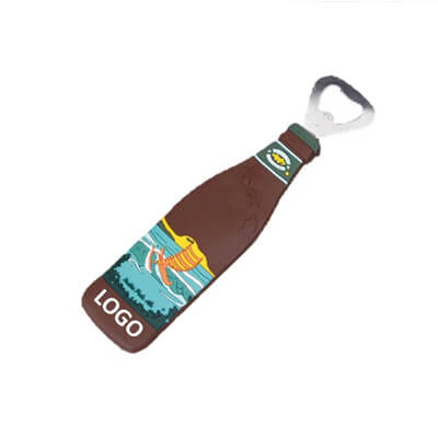 Soft PVC Bottle Shaped Bottle Opener