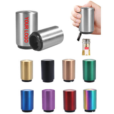 Stainless Steel Push Down Automatic Beer Bottle Opener