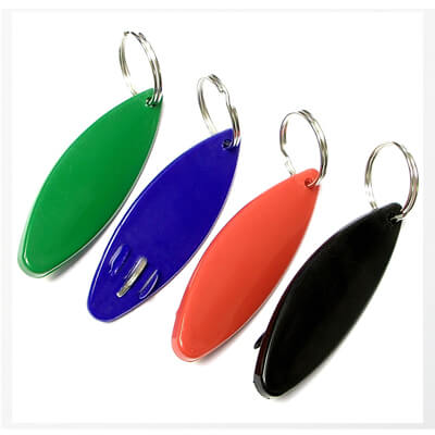 Surf Board Shaped Key Chain w_ Opener