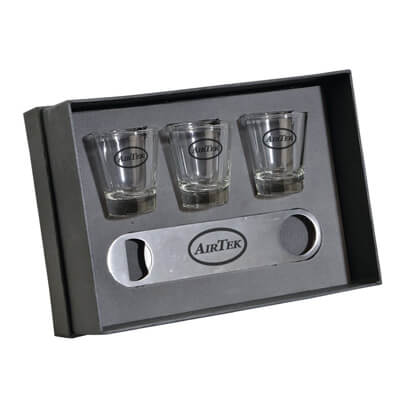 The Nordic Speed Opener and Shot Glass Gift Set