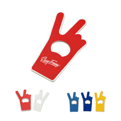 V Sign _ Finger Magnetic Bottle Opener