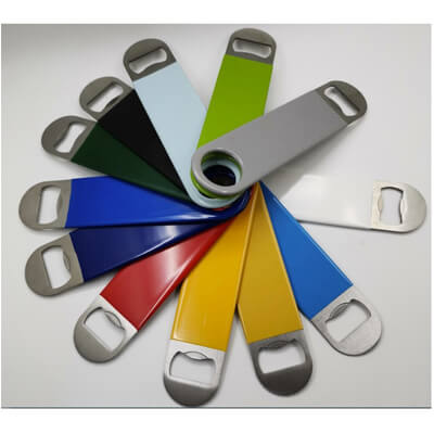 Vinyl Coated Stainless Steel Bottle Opener