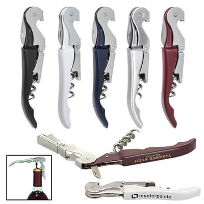 Waiter's Corkscrew Wine Bottle Opener