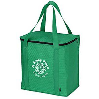 Koozie® Zippered Insulated Grocery Tote