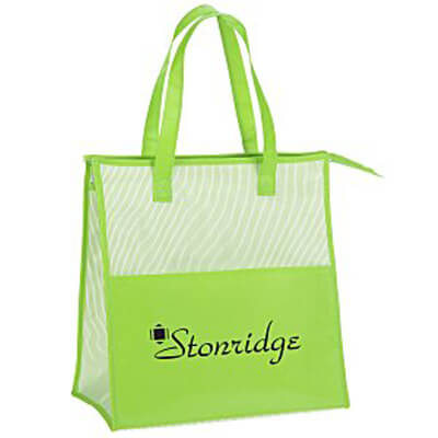 Matte Laminated Shoreside Cooler Tote