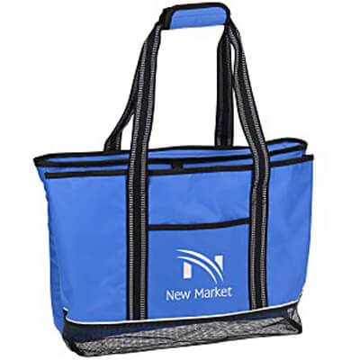 Mesh Sand Pocket Cooler Tote