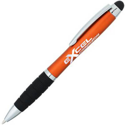 Sanibel Light-Up Logo Stylus Twist Pen