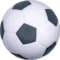 Imprinted Jumbo Soccer Ball Stress Relievers
