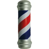 Logo Barber Pole Stress Relievers