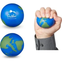 Logo Globe Super Squish Stress Relievers