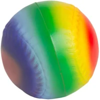 Promotional Rainbow Baseball Stress Relievers