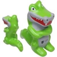 Promotional Crocodile Mascot Stress Balls