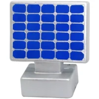 Imprinted Solar Panel Stress Relievers