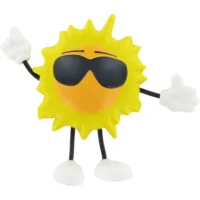 Logo Sun Figure Stress Balls