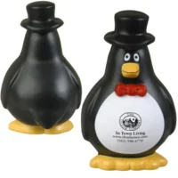 Giveaway Gentleman Penguin Stress Balls