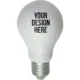 Promotional Light Bulb Stress Balls Lime Green, White, and Yellow