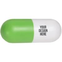Logo Capsule Stress Balls