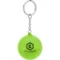 Printed Round PU Stress Reliever Keychains