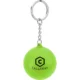 Printed Round PU Stress Reliever Keychains
