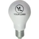Promotional Light Bulb Stress Balls Lime Green, White, and Yellow
