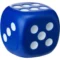 Logo Dice Stress Balls Colors