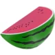 Logo Sliced Watermelon Stress Toys