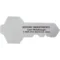 Marketing Key Stress Balls Silver