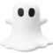 Printed Halloween Ghost Shape Stress Balls