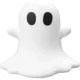 Printed Halloween Ghost Shape Stress Balls