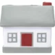 Logo House Shaped Stress Balls