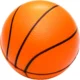 Promo Basketball Stress Relievers 2.5" Dia.