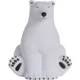 Imprinted Sitting Polar Bear Stress Relievers